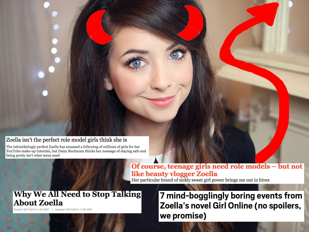 10. Zoella's Fans React to Her New Blonde Hair on Social Media - wide 2