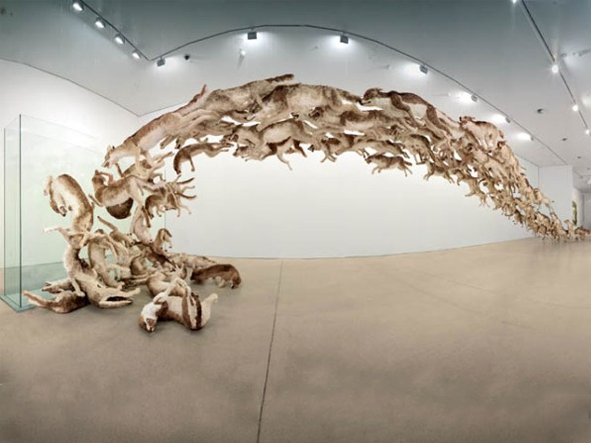 Head on by Cai Guo-Qiang