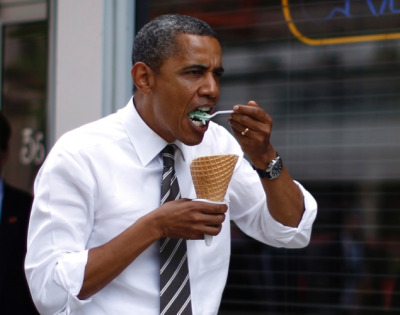 Source: Barack Obama Eating Things